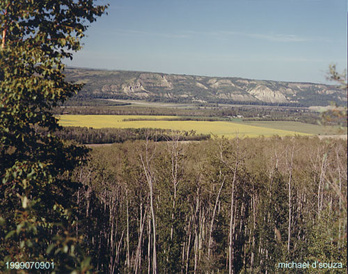 Peace River Valley, British Columbia