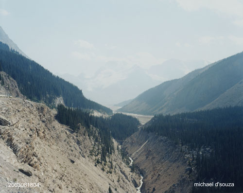 Columbia Icefields and Sunwapta Valley, Alberta