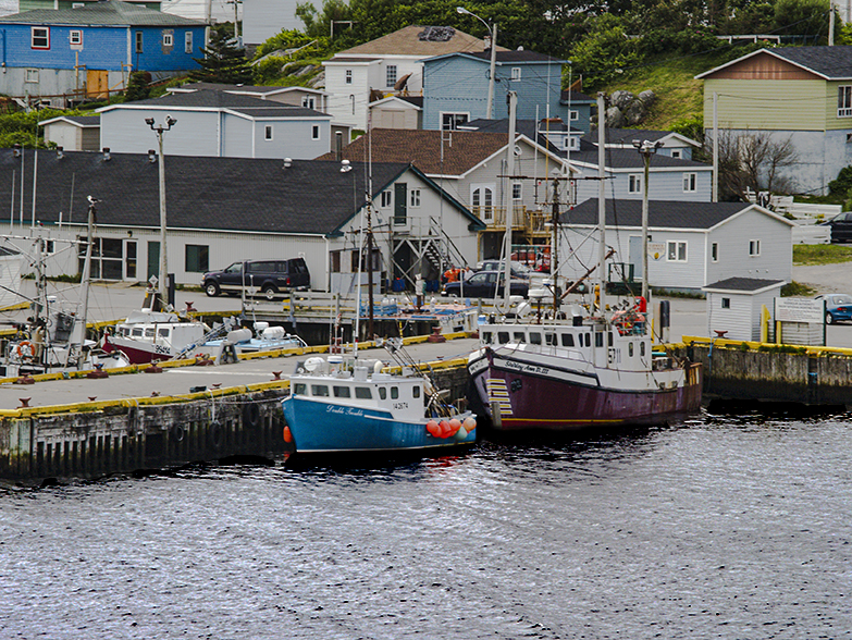 Port aux Basque from ferry