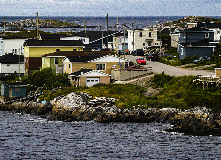 Port aux Basque from ferry