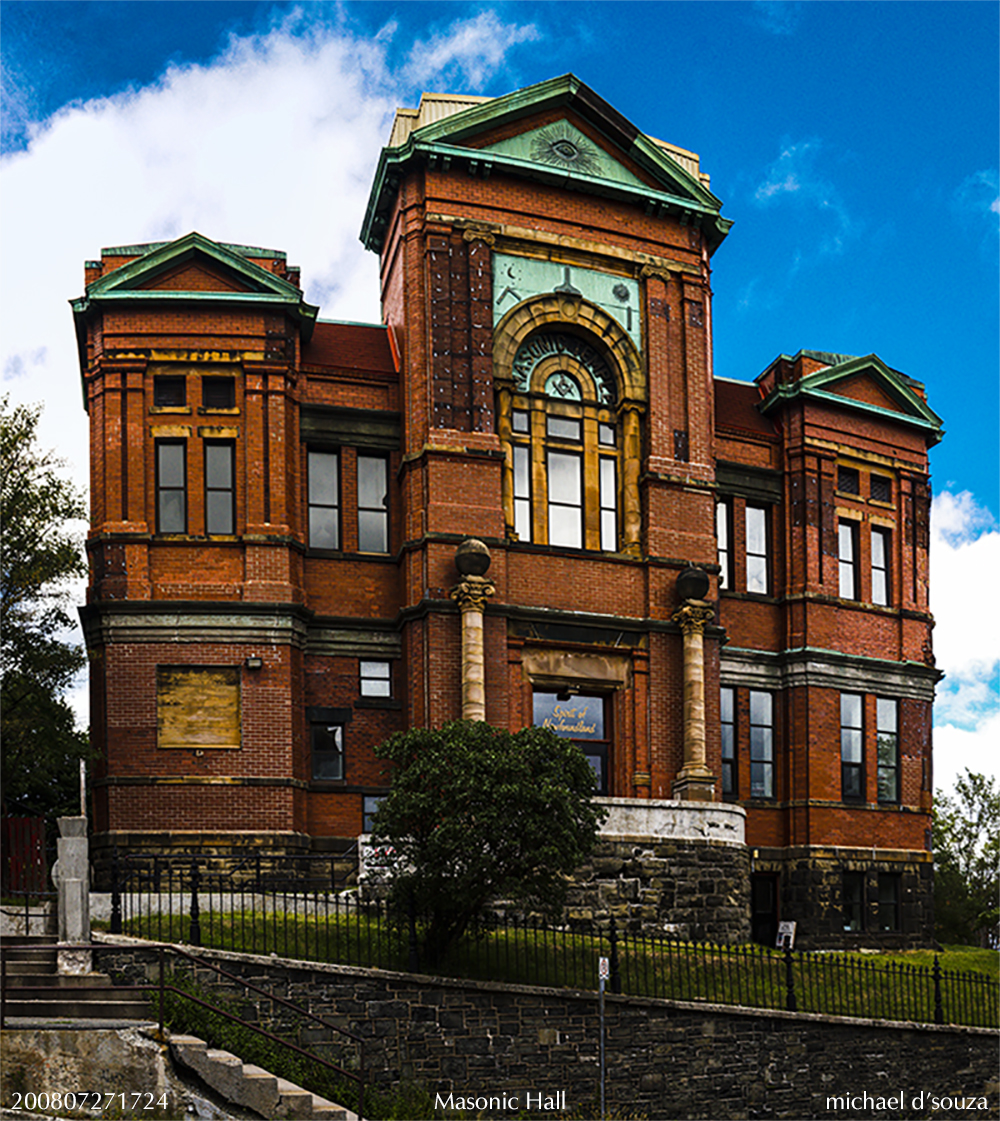 Masonic Hall in St. John's