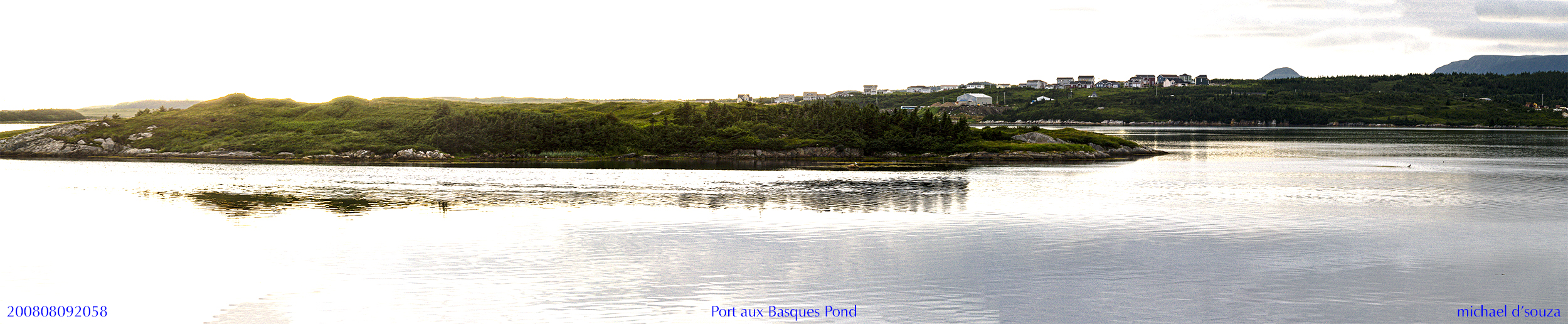 Port aux Basque pond