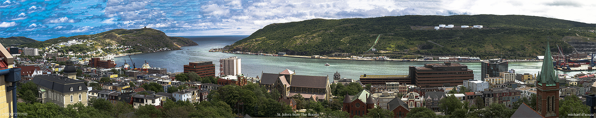 St. John's from The Rooms