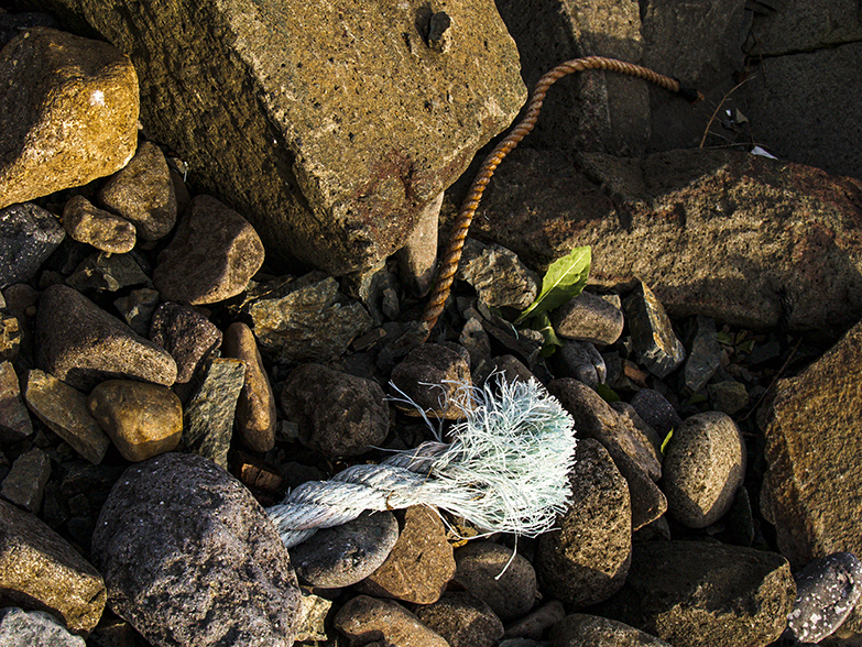 Beached rope