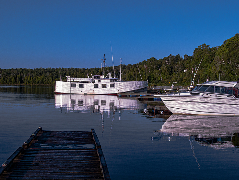 The Andave H in Meldrum Bay