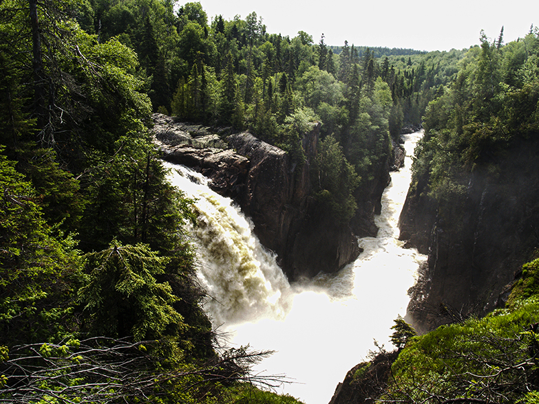 _Aguasabon Falls, Terrace Bay, Ontario