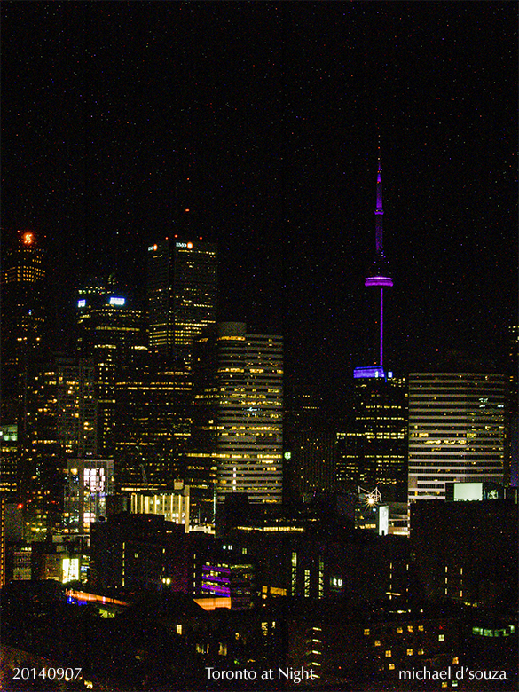 Toronto at night-2014