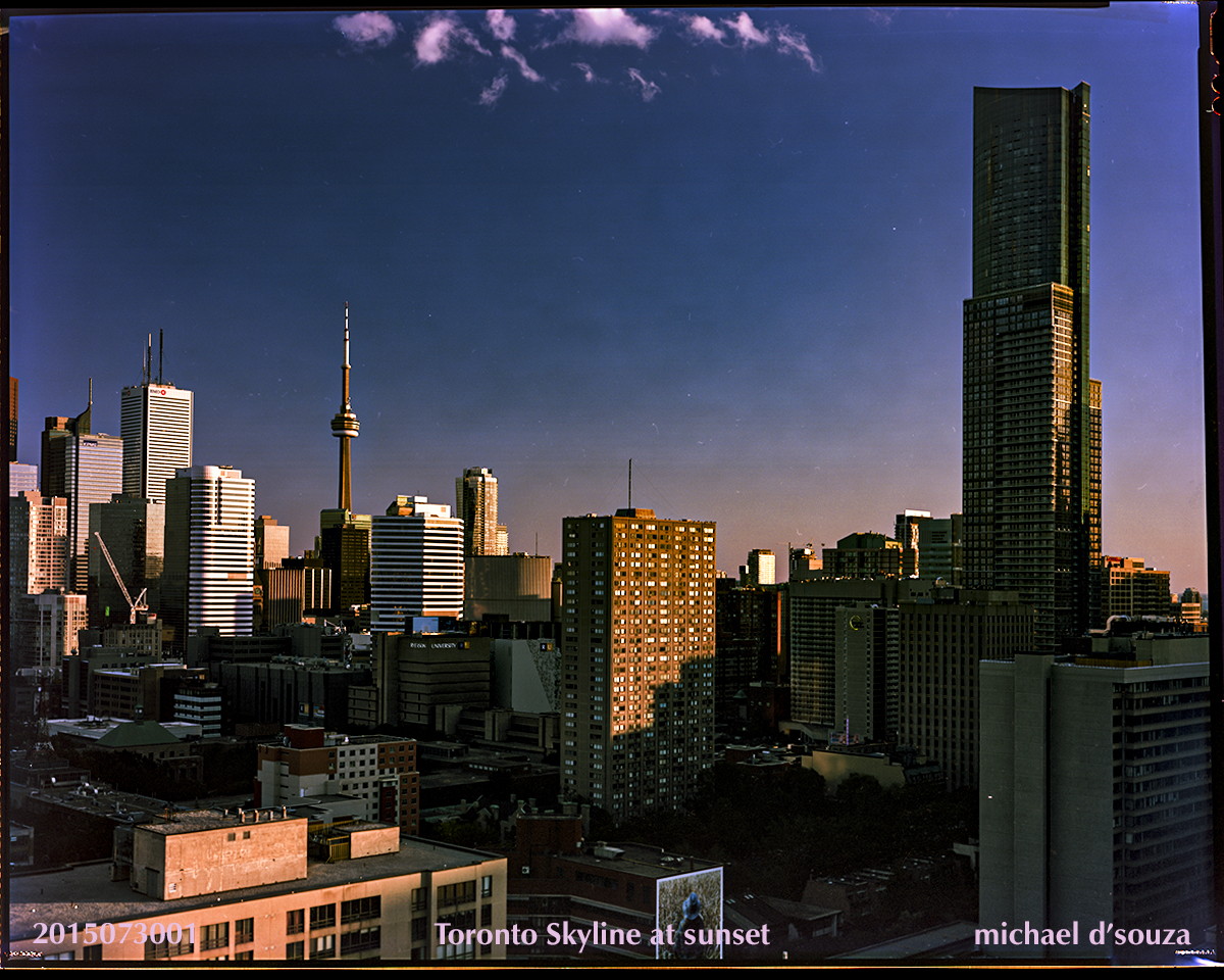 Toronto at sunset-2015
