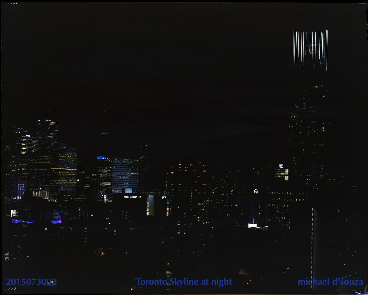 Toronto at night-2015