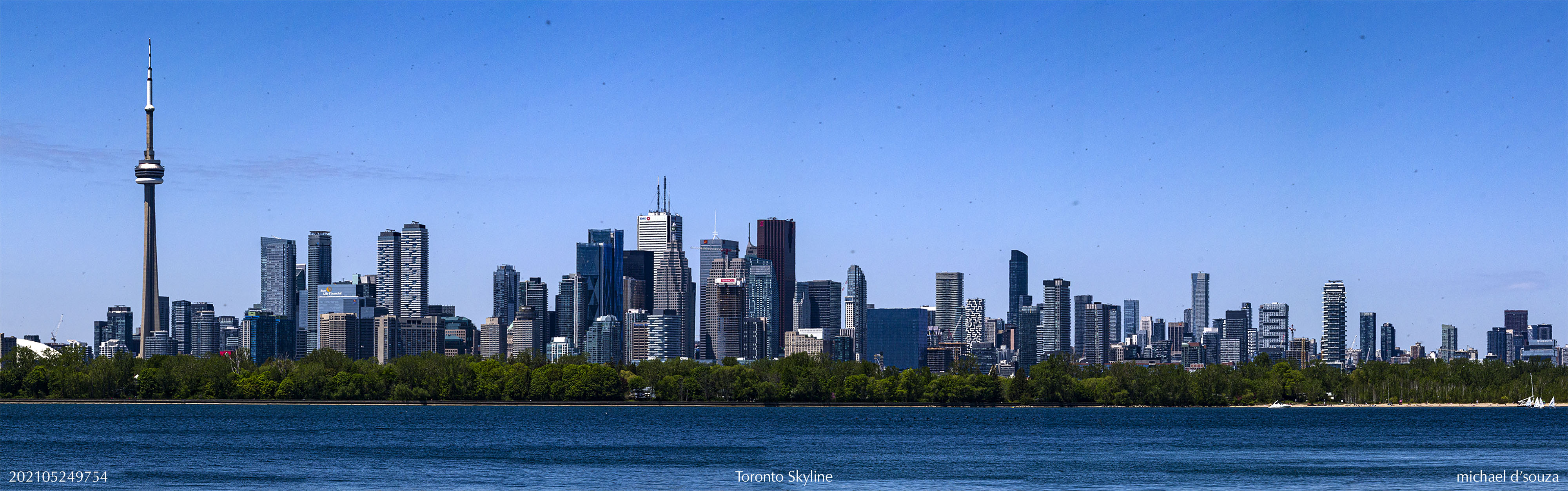 The Toronto Skyline from The Spit