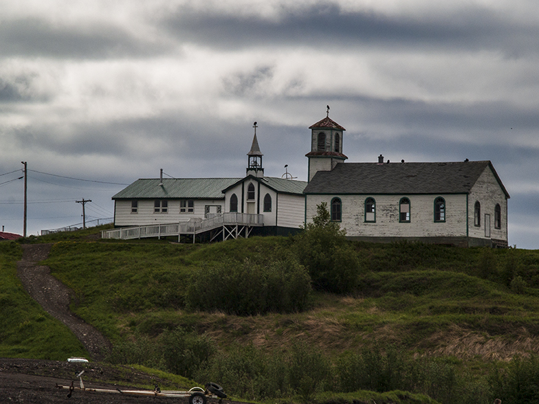 Two Churches in Tsiigehtchic